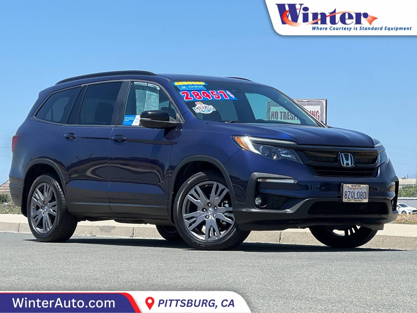 2022 Honda Pilot Sport — SUV — 59,026 mi — Pittsburg, CA