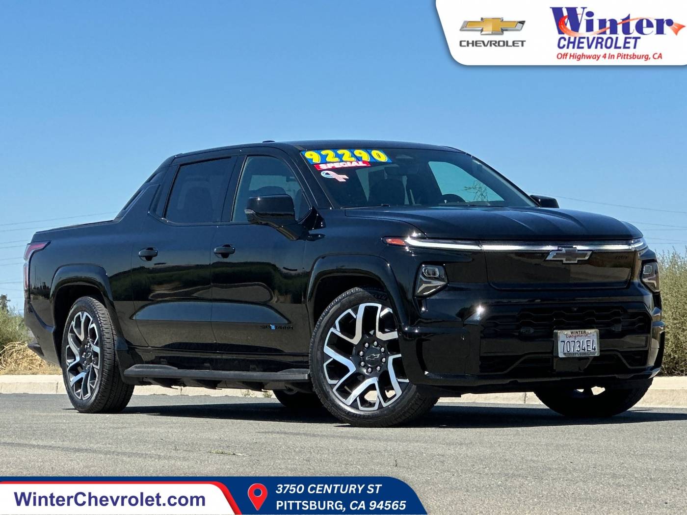 2024 Chevrolet Silverado EV RST — Pickup Truck — 58 mi — Pittsburg, CA
