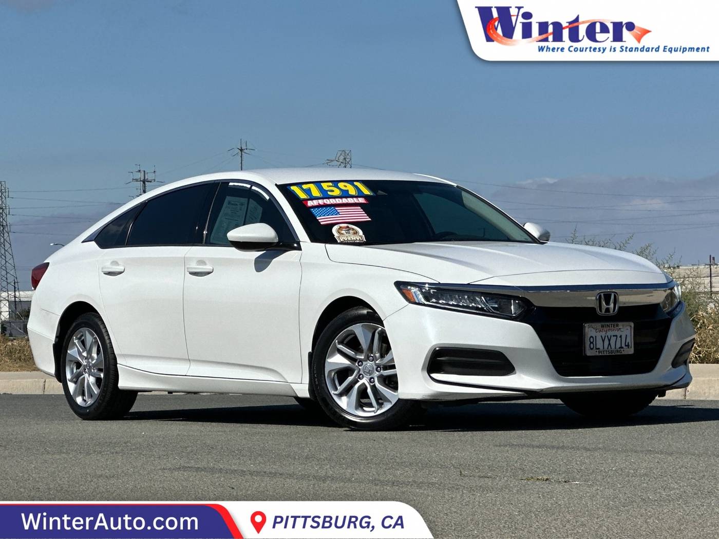2019 Honda Accord LX — Sedan — 132,323 mi — Pittsburg, CA