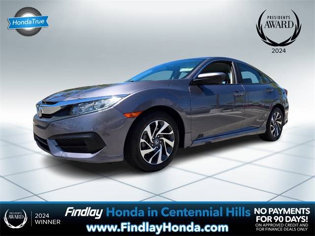 2016 Honda Civic EX — Sedan — 46,381 mi — Las Vegas, NV
