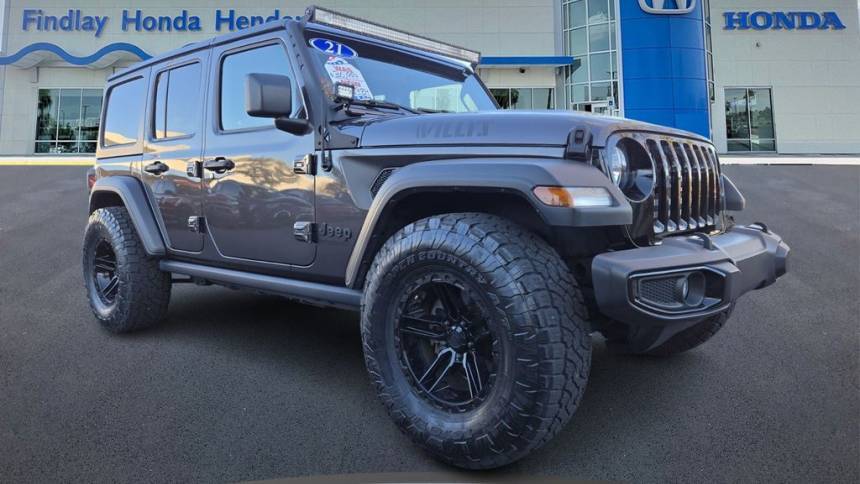 2021 Jeep Wrangler Willys Sport — SUV — 53,460 mi — Henderson, NV