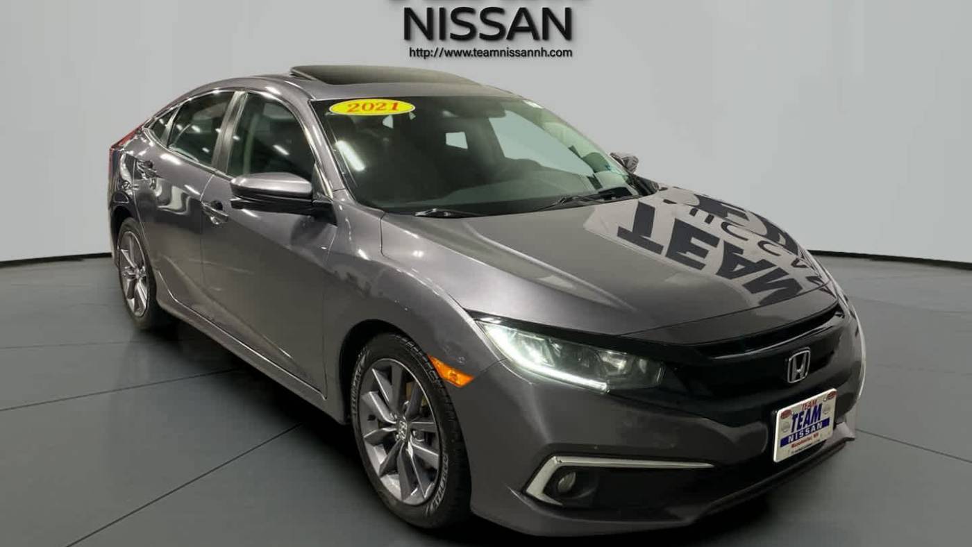 2021 Honda Civic EX — Sedan — 75,417 mi — Manchester, NH