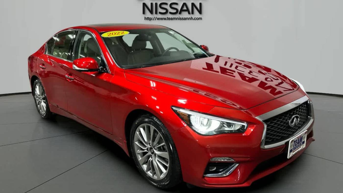 2022 INFINITI Q50 LUXE — Sedan — 37,557 mi — Manchester, NH