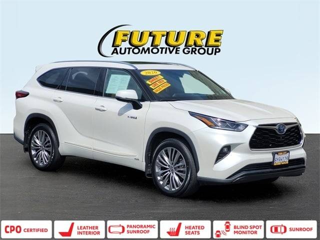 2020 Toyota Highlander Hybrid Limited Platinum — SUV — 37,852 mi — Yuba City, CA