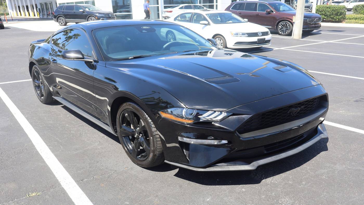 2021 Ford Mustang EcoBoost Premium — Coupe — 40,684 mi — Daytona Beach, FL