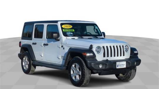 2019 Jeep Wrangler Sport S — SUV — 74,520 mi — Amesbury, MA