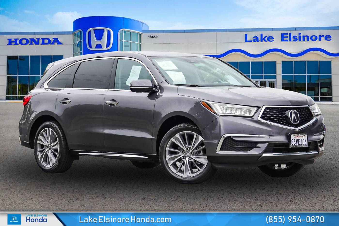 2017 Acura MDX Technology Package — SUV — 91,833 mi — Lake Elsinore, CA