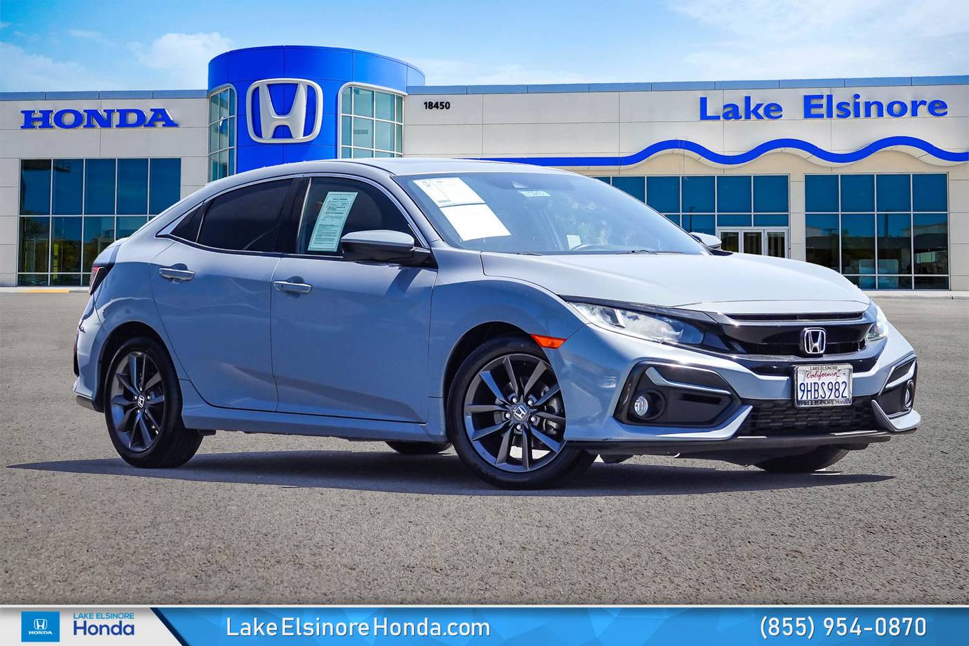 2021 Honda Civic EX — Hatchback — 62,836 mi — Lake Elsinore, CA