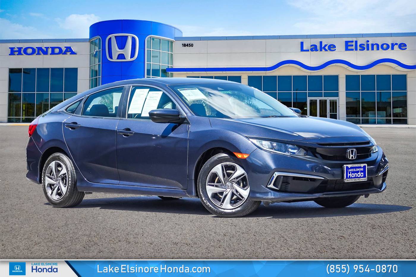 2020 Honda Civic LX — Sedan — 58,781 mi — Lake Elsinore, CA