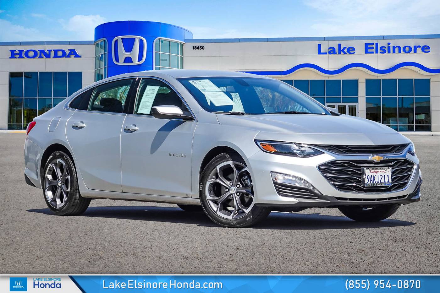 2022 Chevrolet Malibu LT — Sedan — 65,411 mi — Lake Elsinore, CA