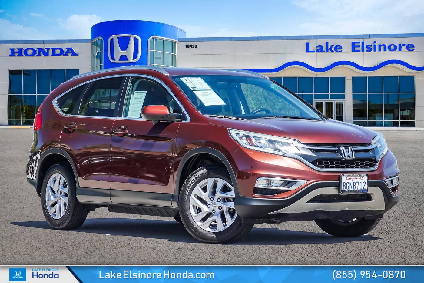 2015 Honda CR-V EX-L — SUV — 188,450 mi — Lake Elsinore, CA
