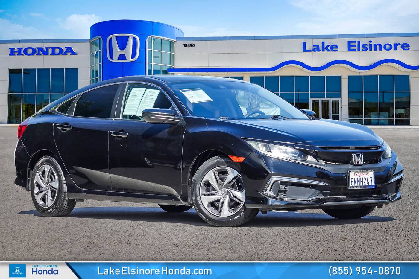 2021 Honda Civic LX — Sedan — 82,308 mi — Lake Elsinore, CA