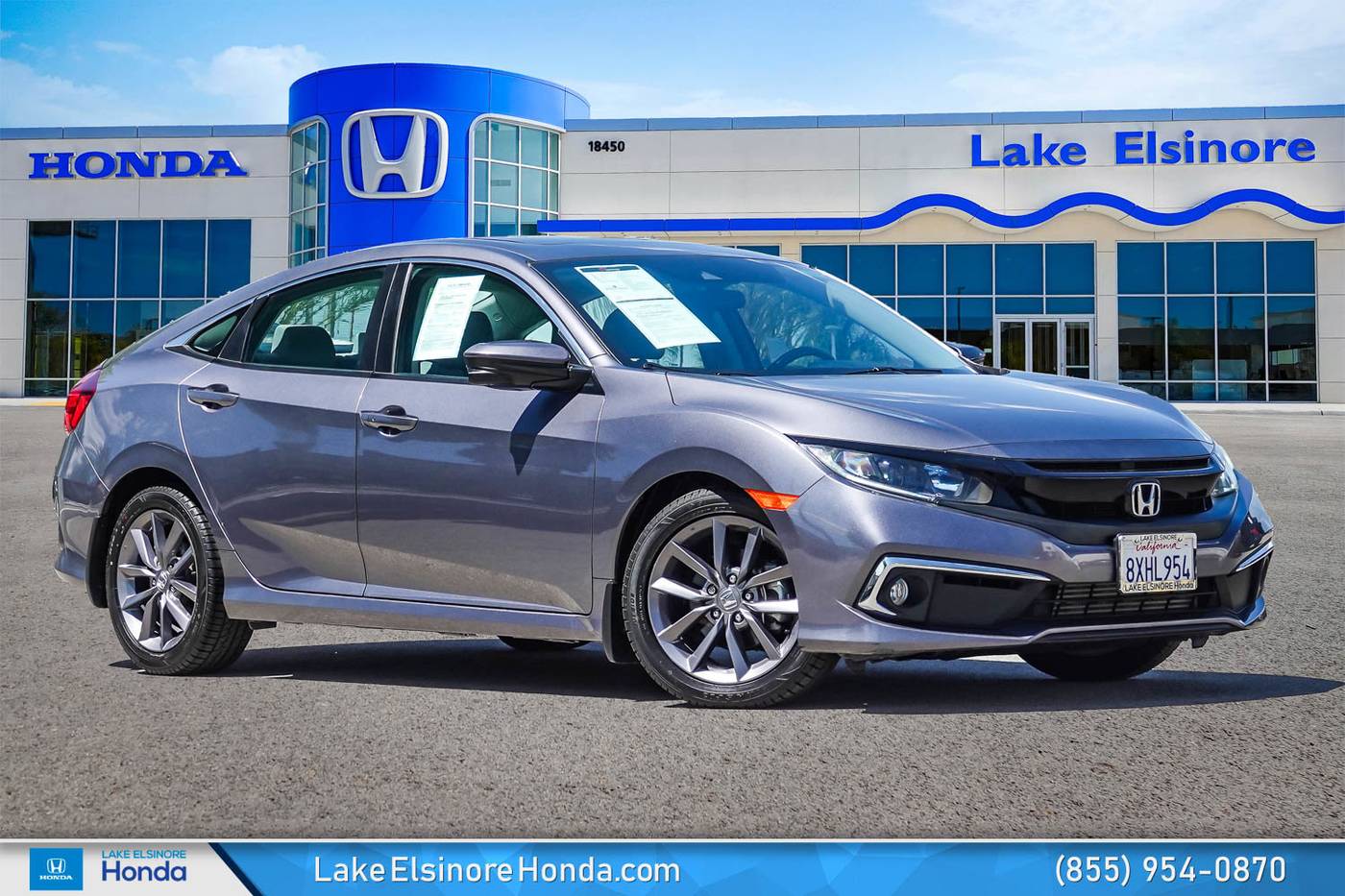 2021 Honda Civic EX — Sedan — 80,070 mi — Lake Elsinore, CA