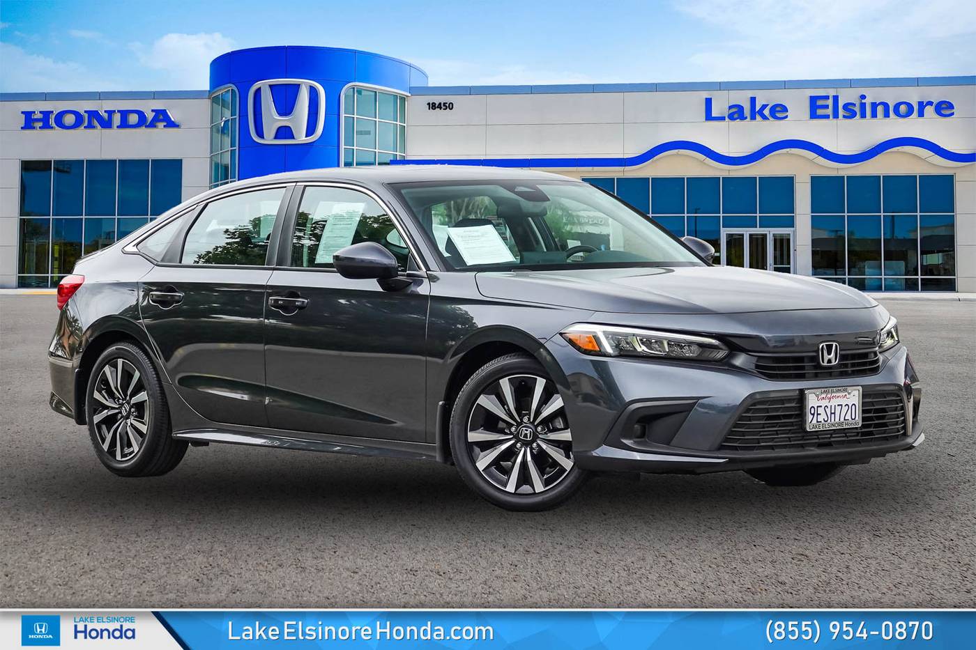 2022 Honda Civic EX — Sedan — 15,350 mi — Lake Elsinore, CA
