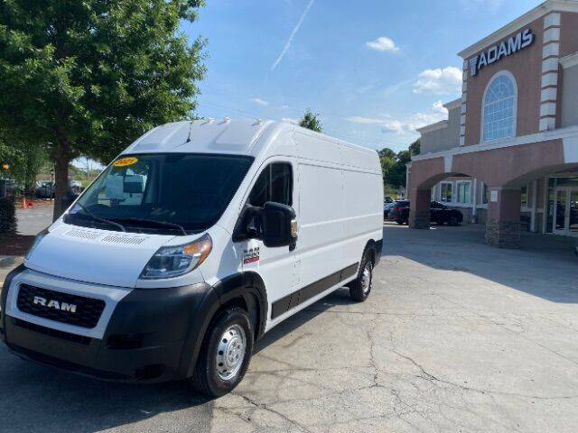 2021 Ram ProMaster Cargo Van 2500 — Cargo Van — 43,122 mi — Charlotte, NC