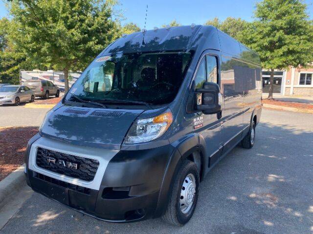 2019 Ram ProMaster Cargo Van 3500 — Cargo Van — 58,030 mi — Charlotte, NC