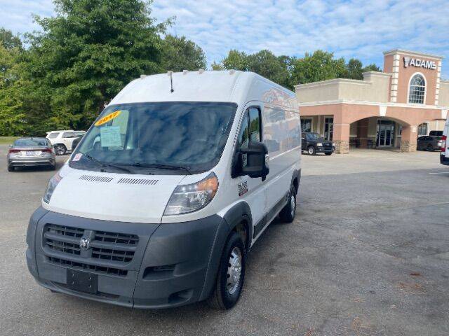 2017 Ram ProMaster Cargo Van 2500 — Cargo Van — 123,842 mi — Charlotte, NC