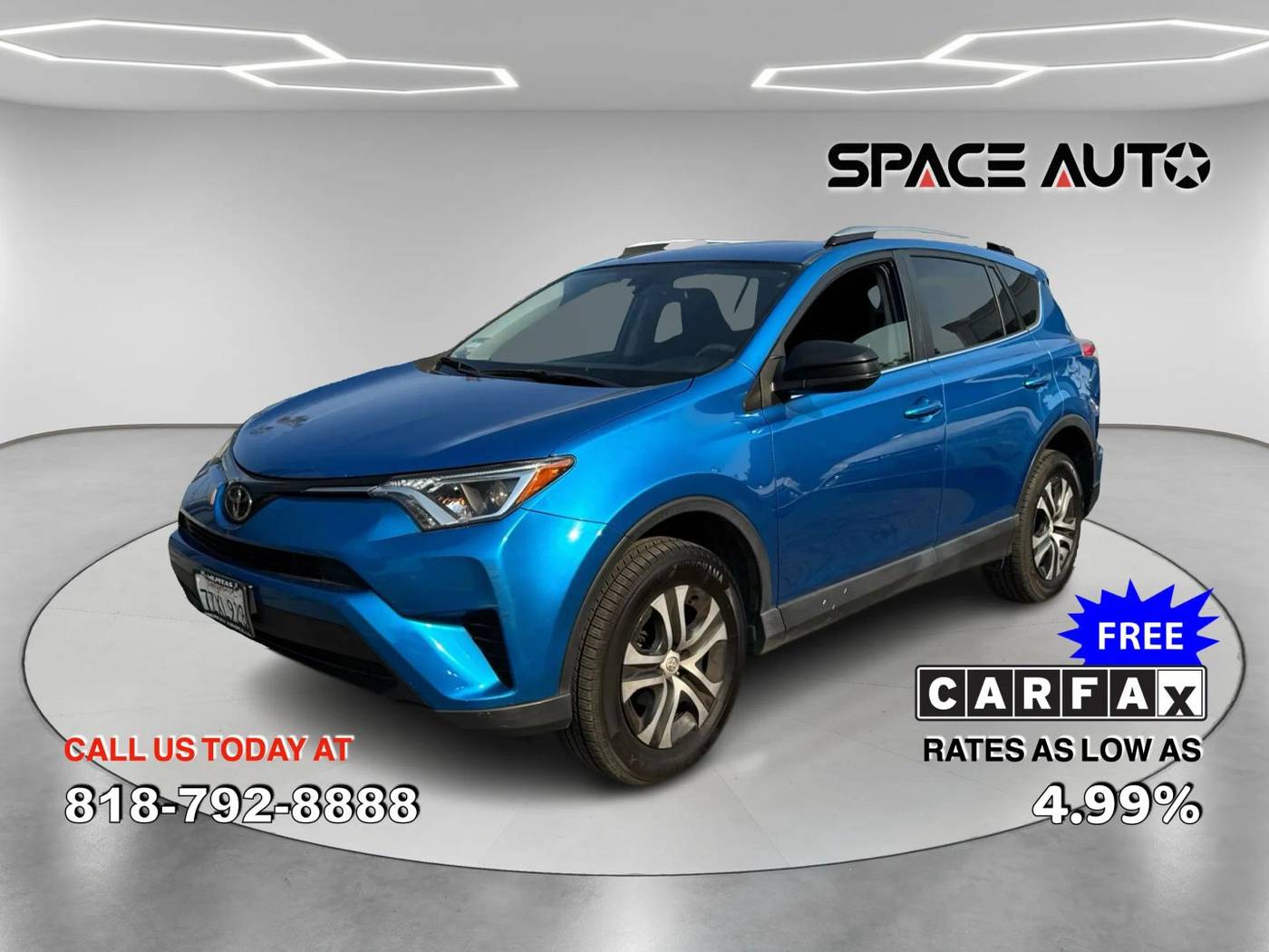 2017 Toyota RAV4 LE — SUV — 71,992 mi — Azusa, CA