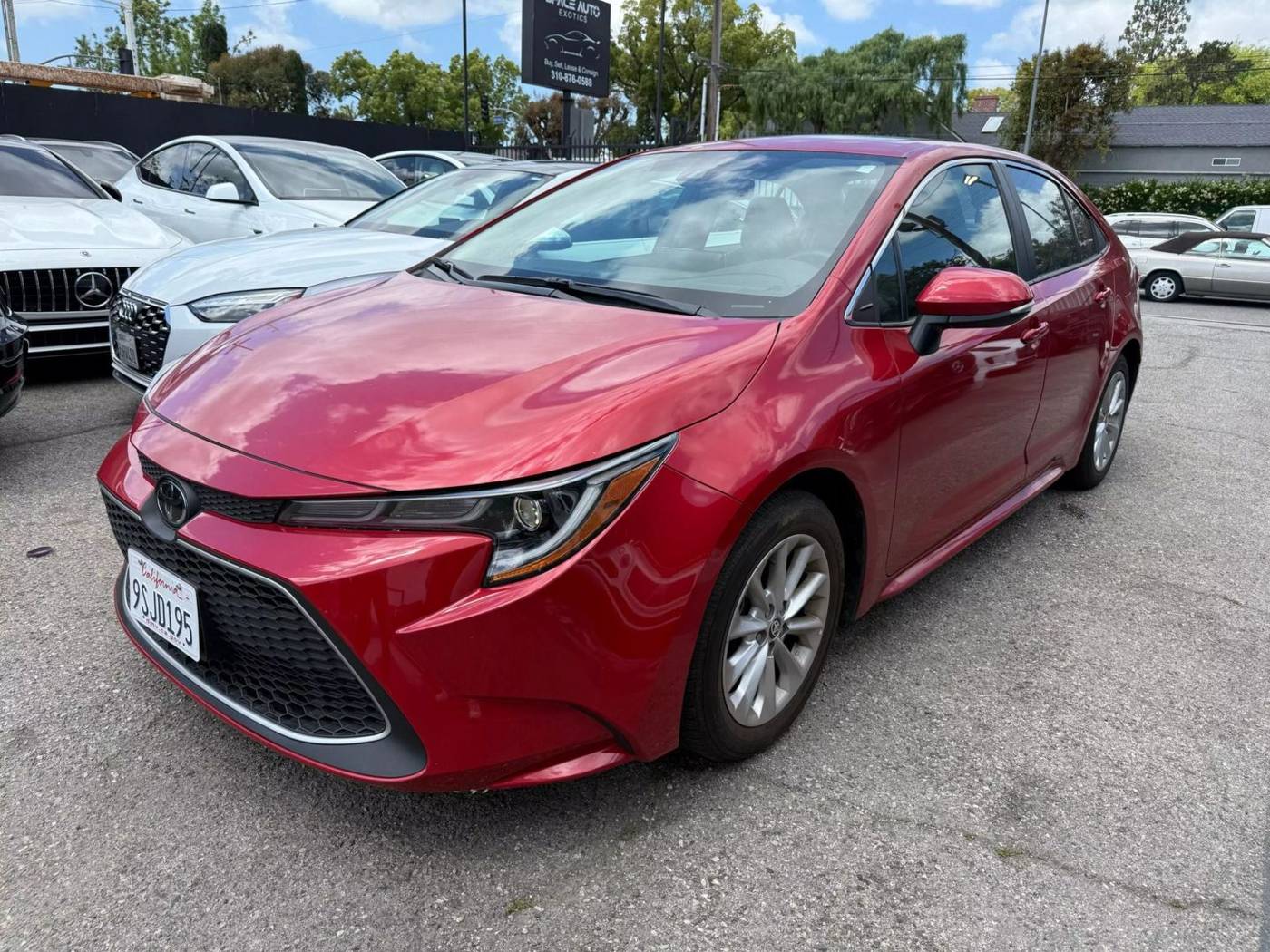 2021 Toyota Corolla XLE — Sedan — 12,428 mi — Los Angeles, CA