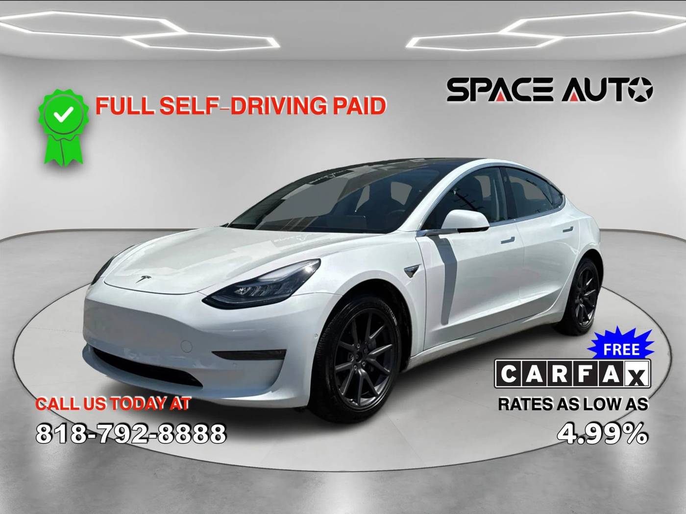 2020 Tesla Model 3 Long Range — Sedan — 33,232 mi — Azusa, CA