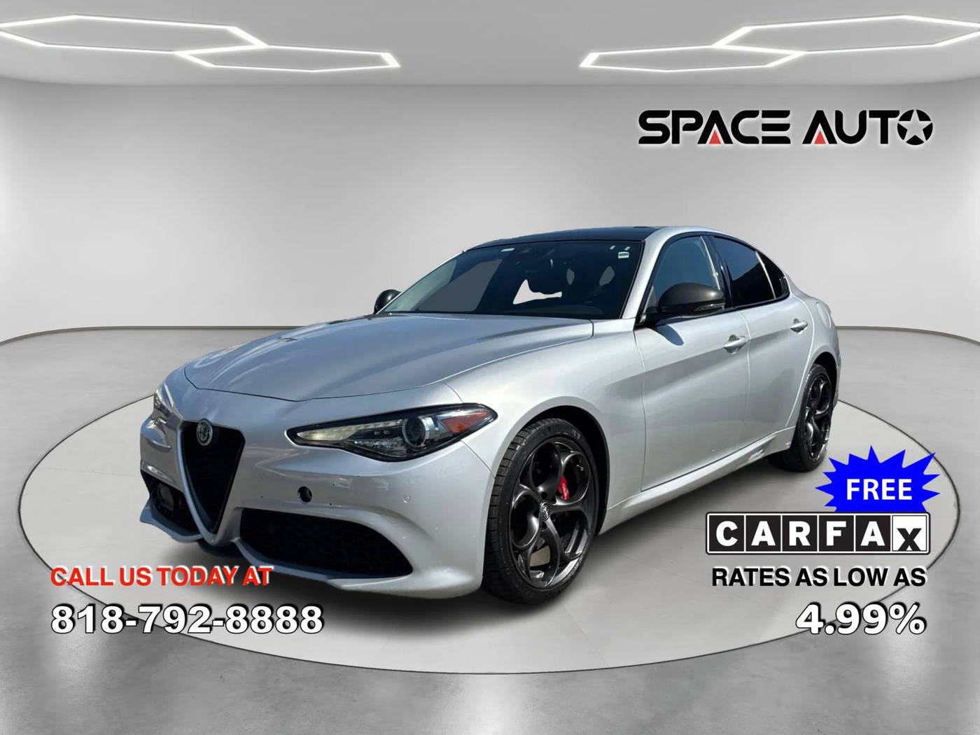 2019 Alfa Romeo Giulia Ti Sport — Sedan — 56,958 mi — Azusa, CA
