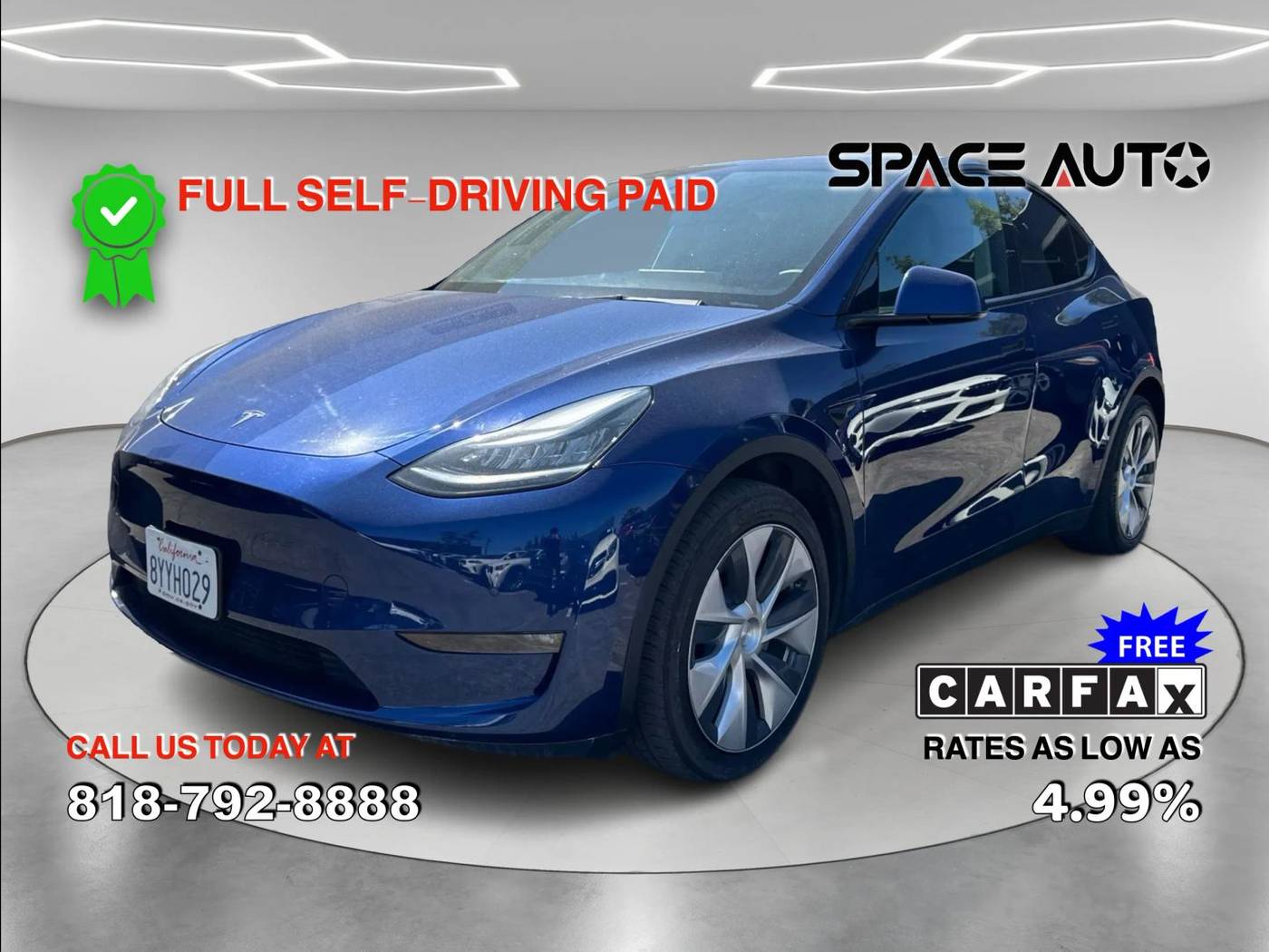 2021 Tesla Model Y Long Range — SUV — 54,030 mi — Azusa, CA