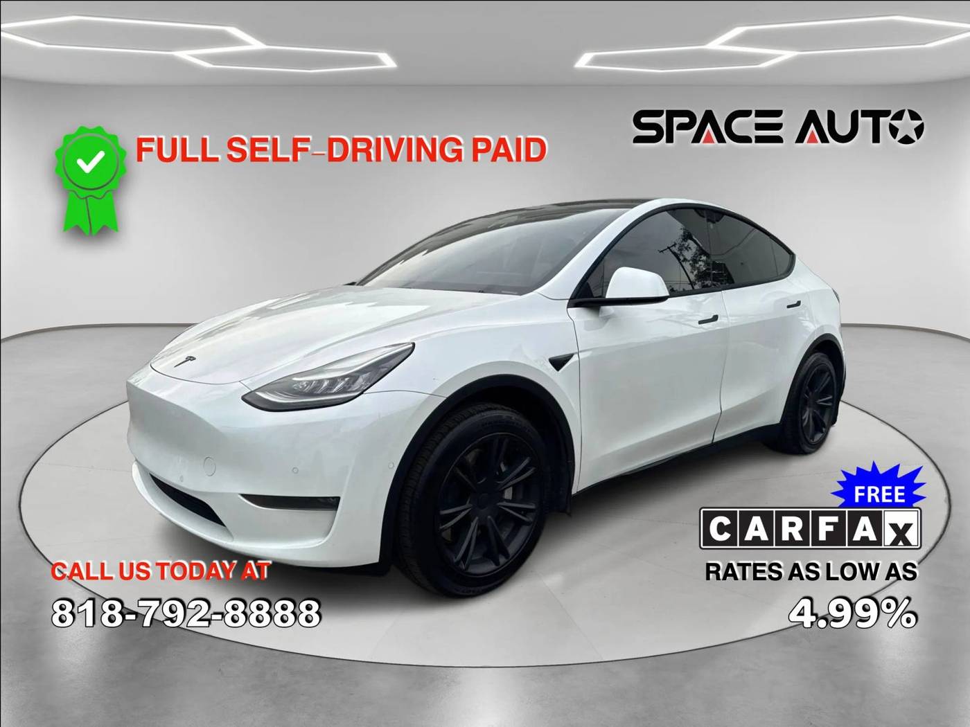 2020 Tesla Model Y Long Range — SUV — 77,511 mi — Azusa, CA