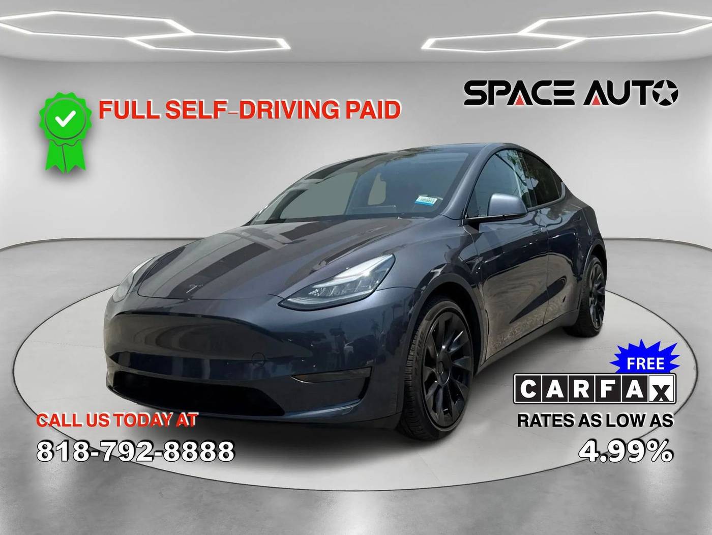 2020 Tesla Model Y Long Range — SUV — 80,756 mi — Los Angeles, CA