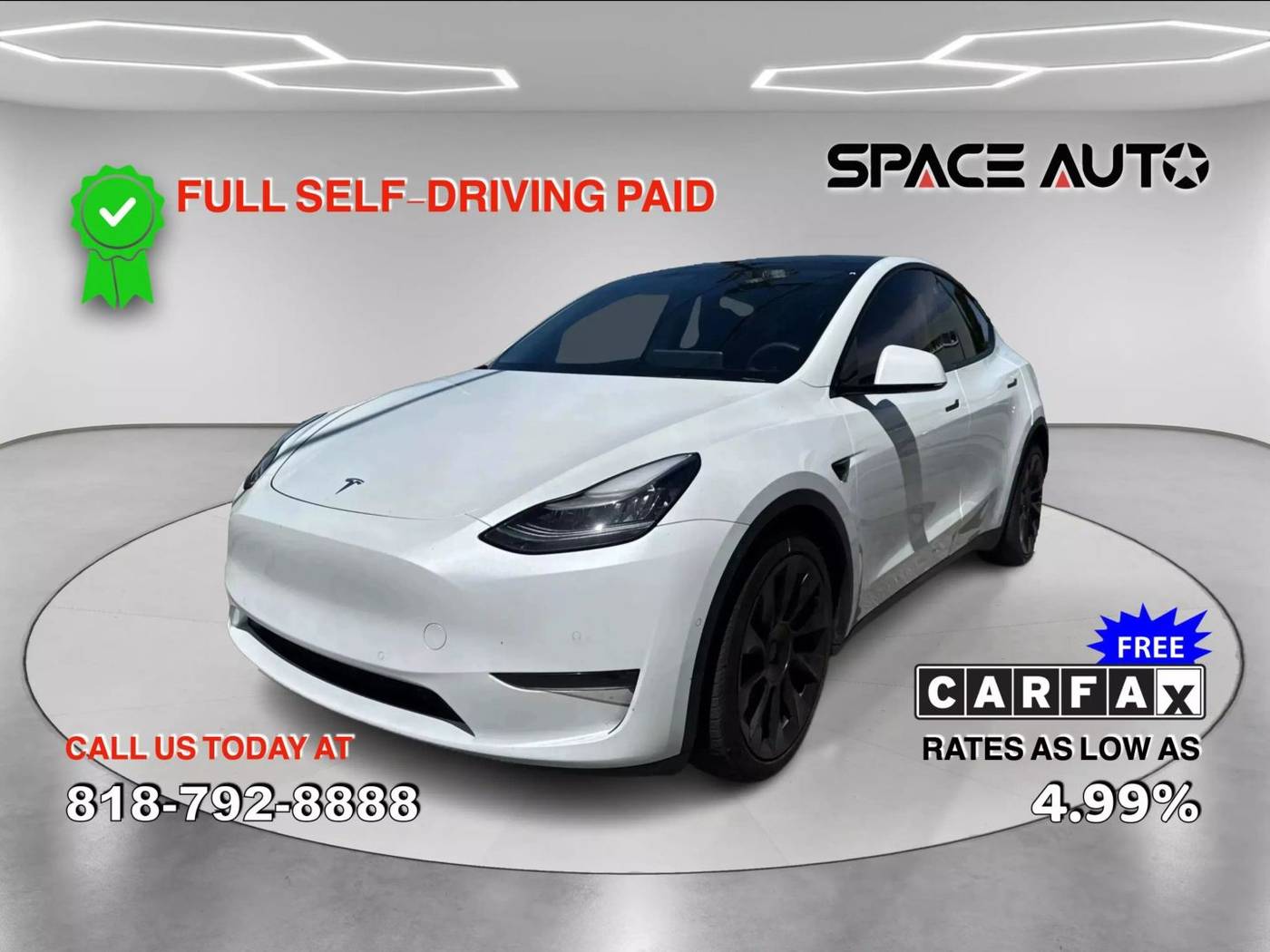 2021 Tesla Model Y Long Range — SUV — 73,020 mi — Los Angeles, CA