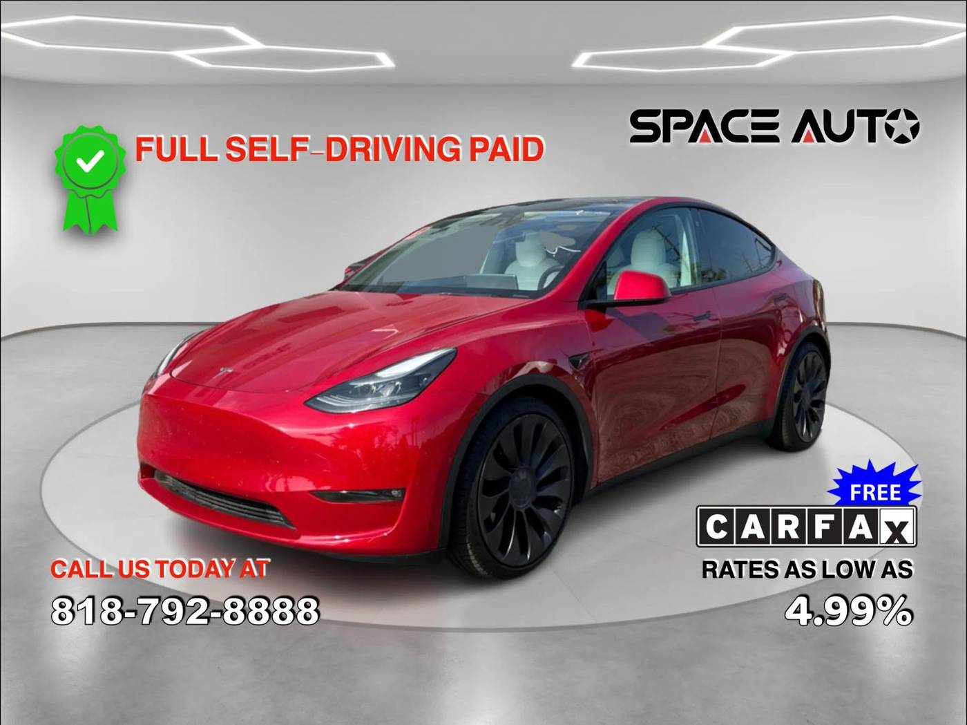 2021 Tesla Model Y Performance — SUV — 33,685 mi — Azusa, CA