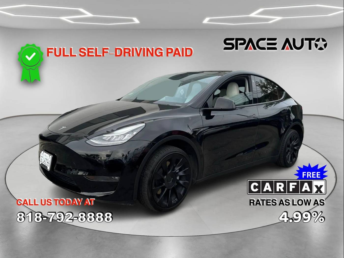 2021 Tesla Model Y Long Range — SUV — 84,291 mi — Azusa, CA