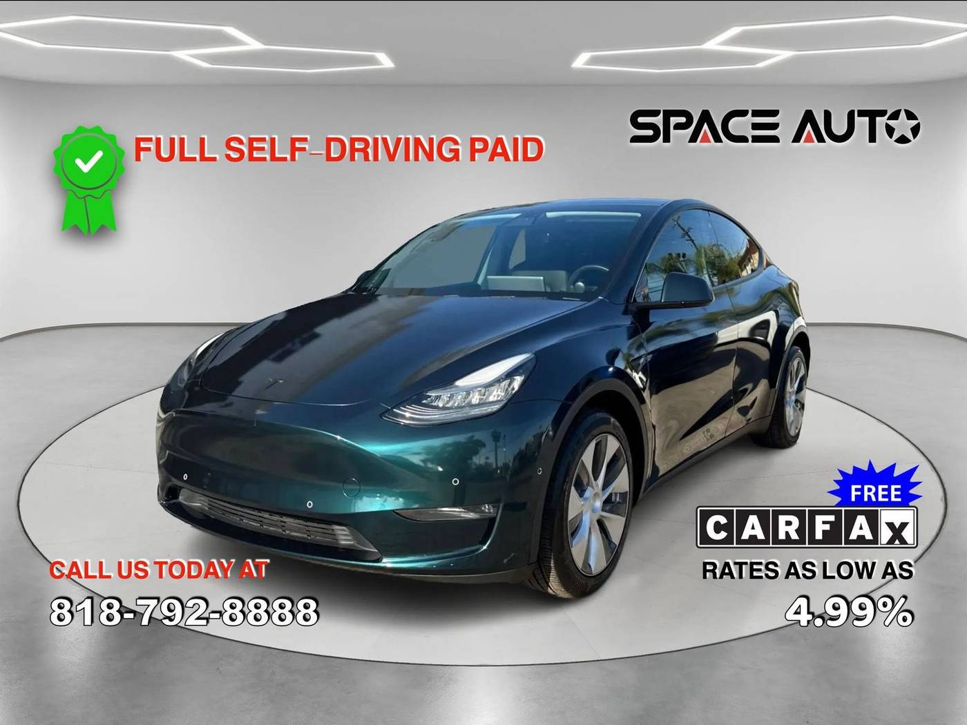 2020 Tesla Model Y Long Range — SUV — 34,560 mi — Los Angeles, CA