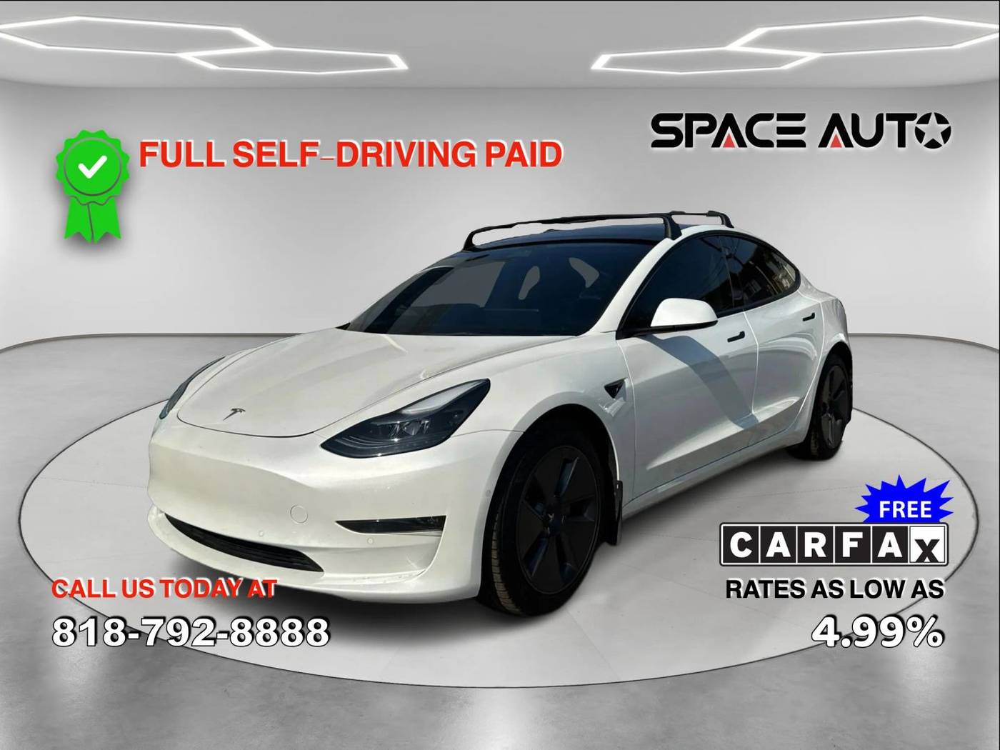 2022 Tesla Model 3 Long Range — Sedan — 50,900 mi — Azusa, CA