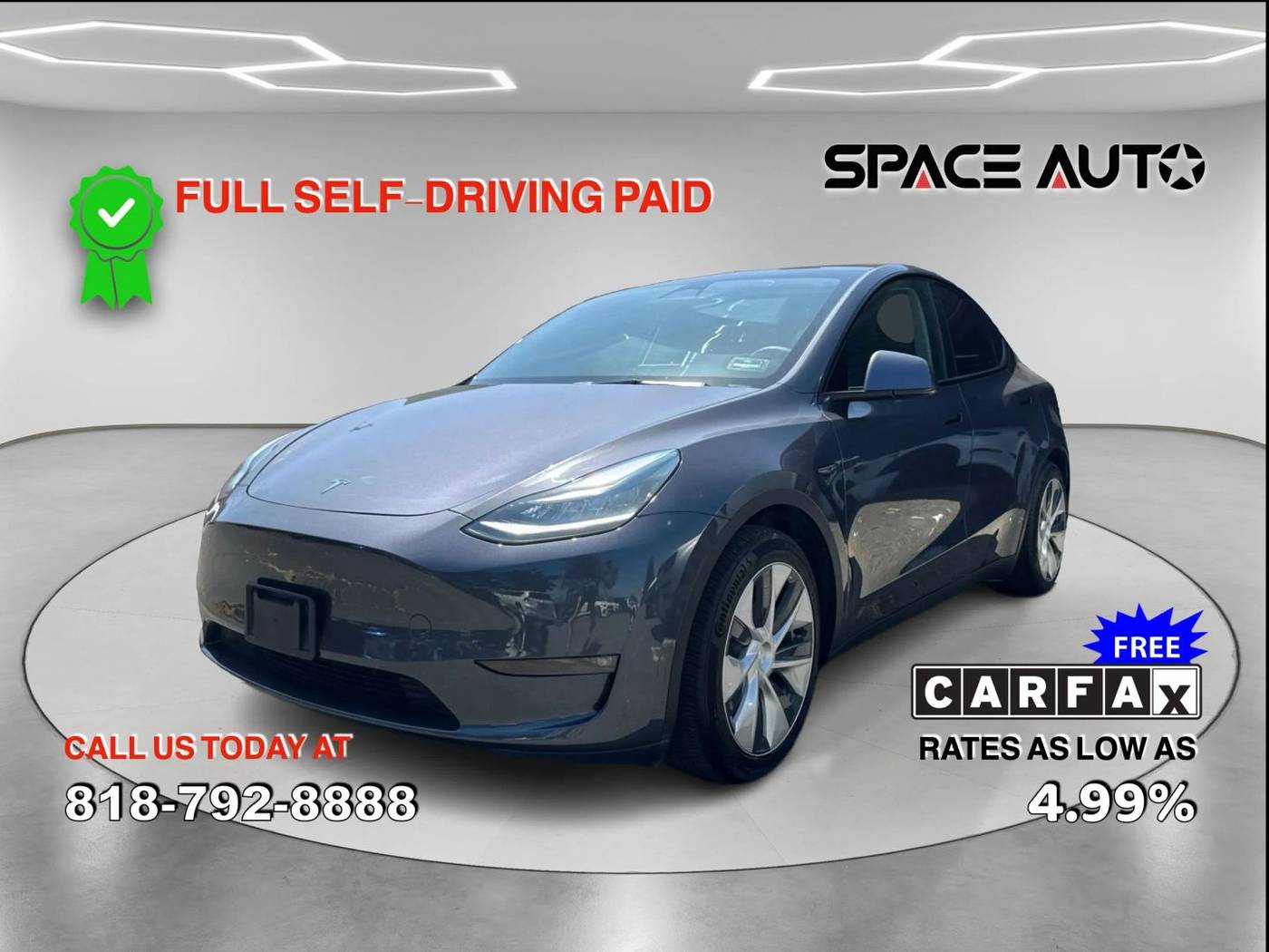 2021 Tesla Model Y Long Range — SUV — 27,653 mi — Azusa, CA