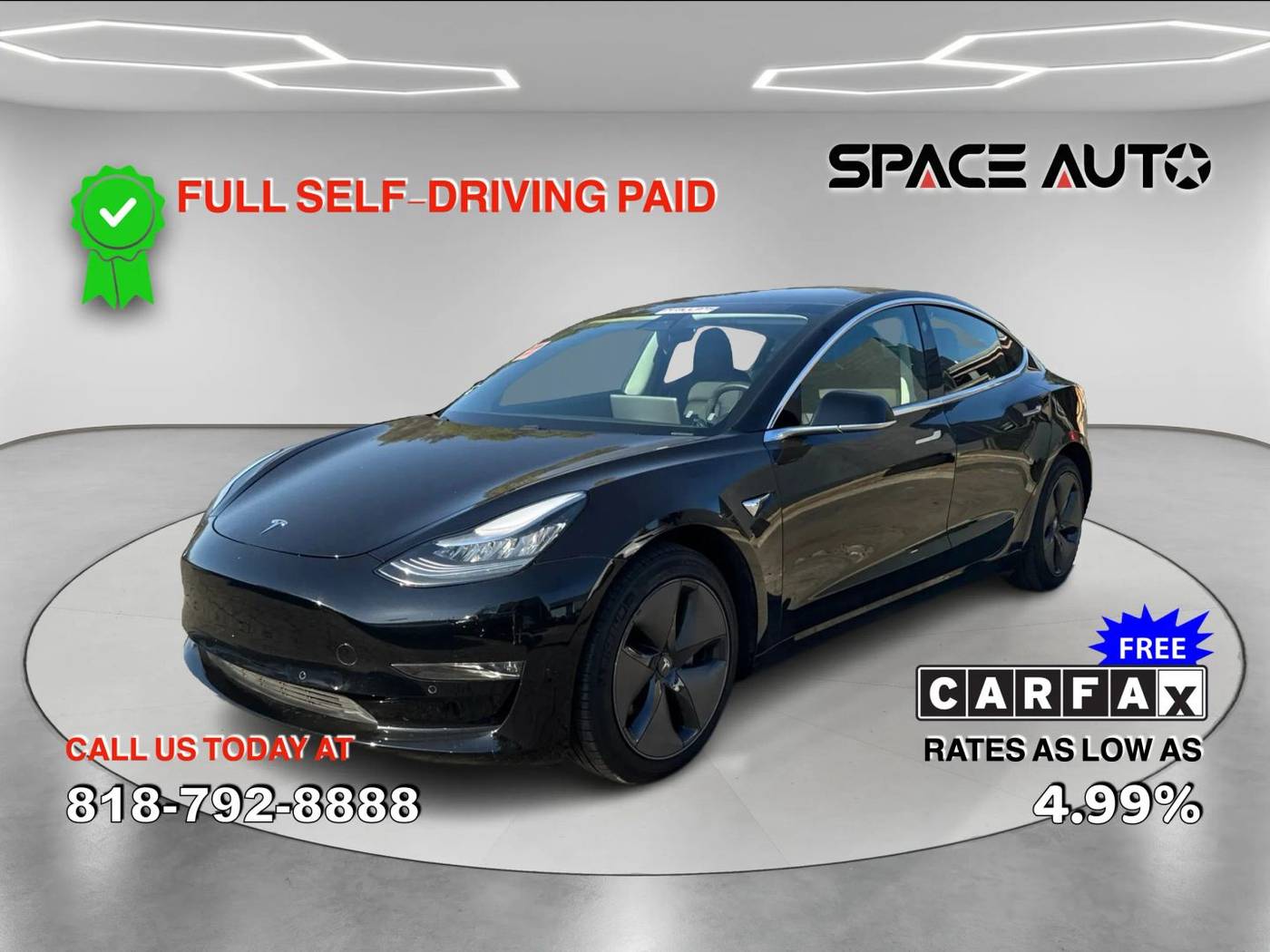 2020 Tesla Model 3 Long Range — Sedan — 36,258 mi — Azusa, CA