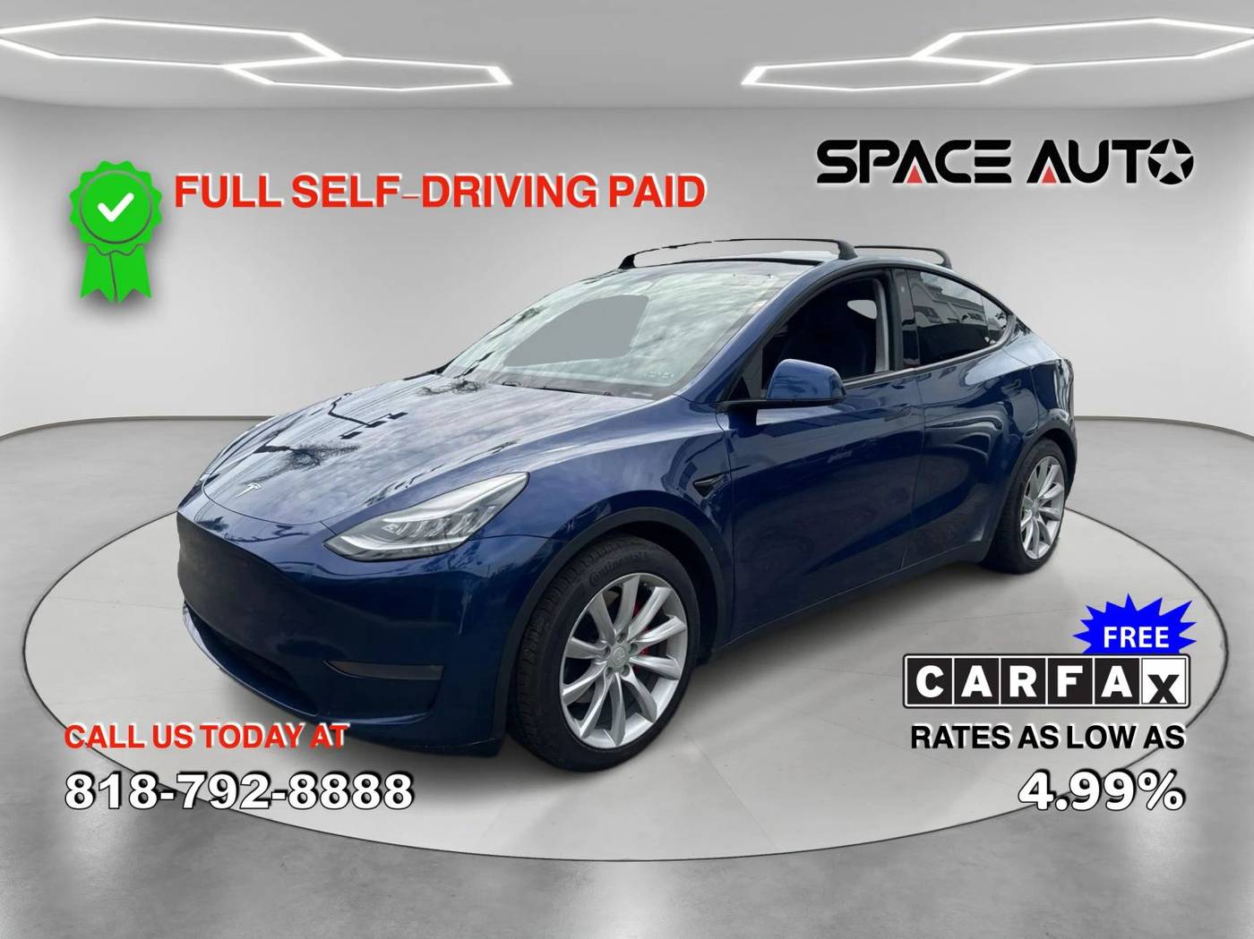 2020 Tesla Model Y Long Range — SUV — 74,012 mi — Azusa, CA