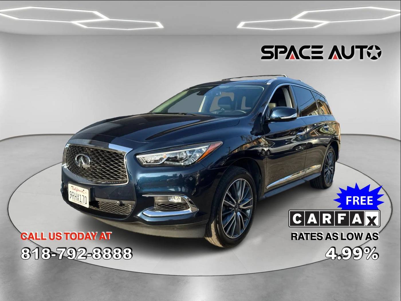 2019 INFINITI QX60 LUXE — SUV — 66,624 mi — Azusa, CA