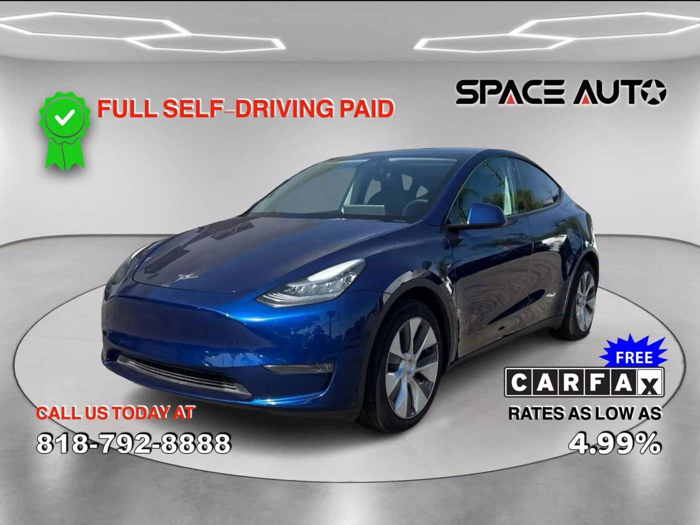 2021 Tesla Model Y Long Range — SUV — 25,364 mi — Los Angeles, CA