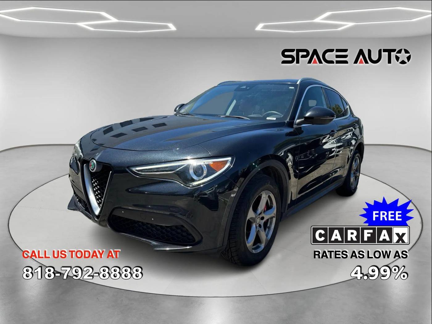 2018 Alfa Romeo Stelvio Standard — SUV — 55,256 mi — Azusa, CA