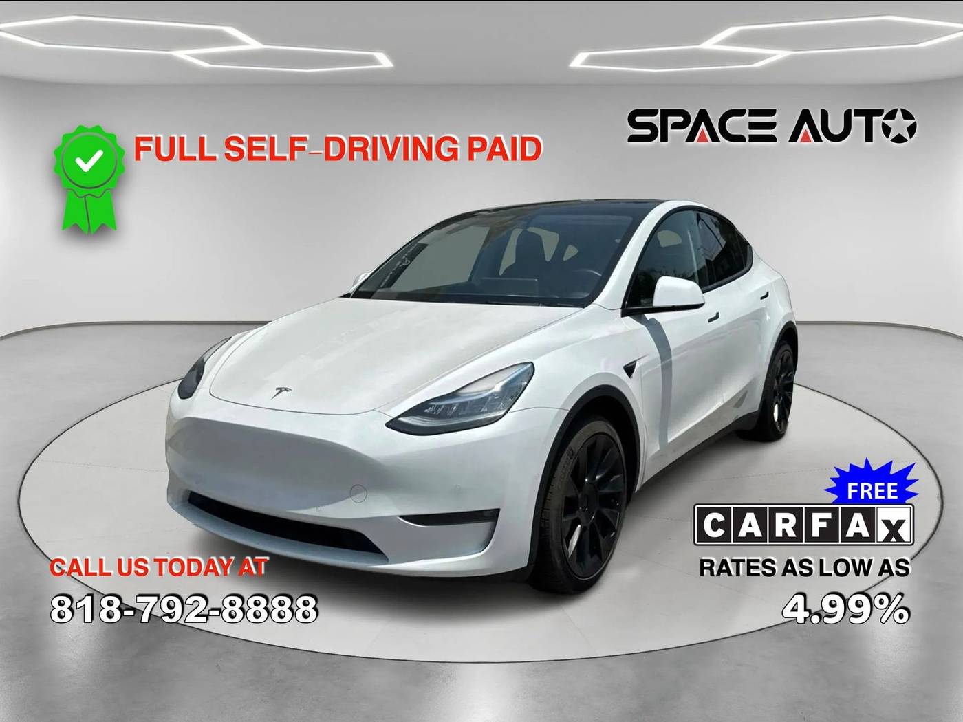 2021 Tesla Model Y Long Range — SUV — 54,878 mi — Los Angeles, CA