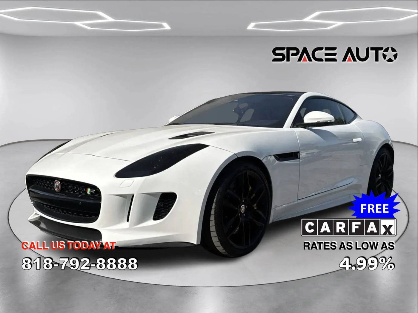 2017 Jaguar F-TYPE R — Coupe — 86,534 mi — Los Angeles, CA