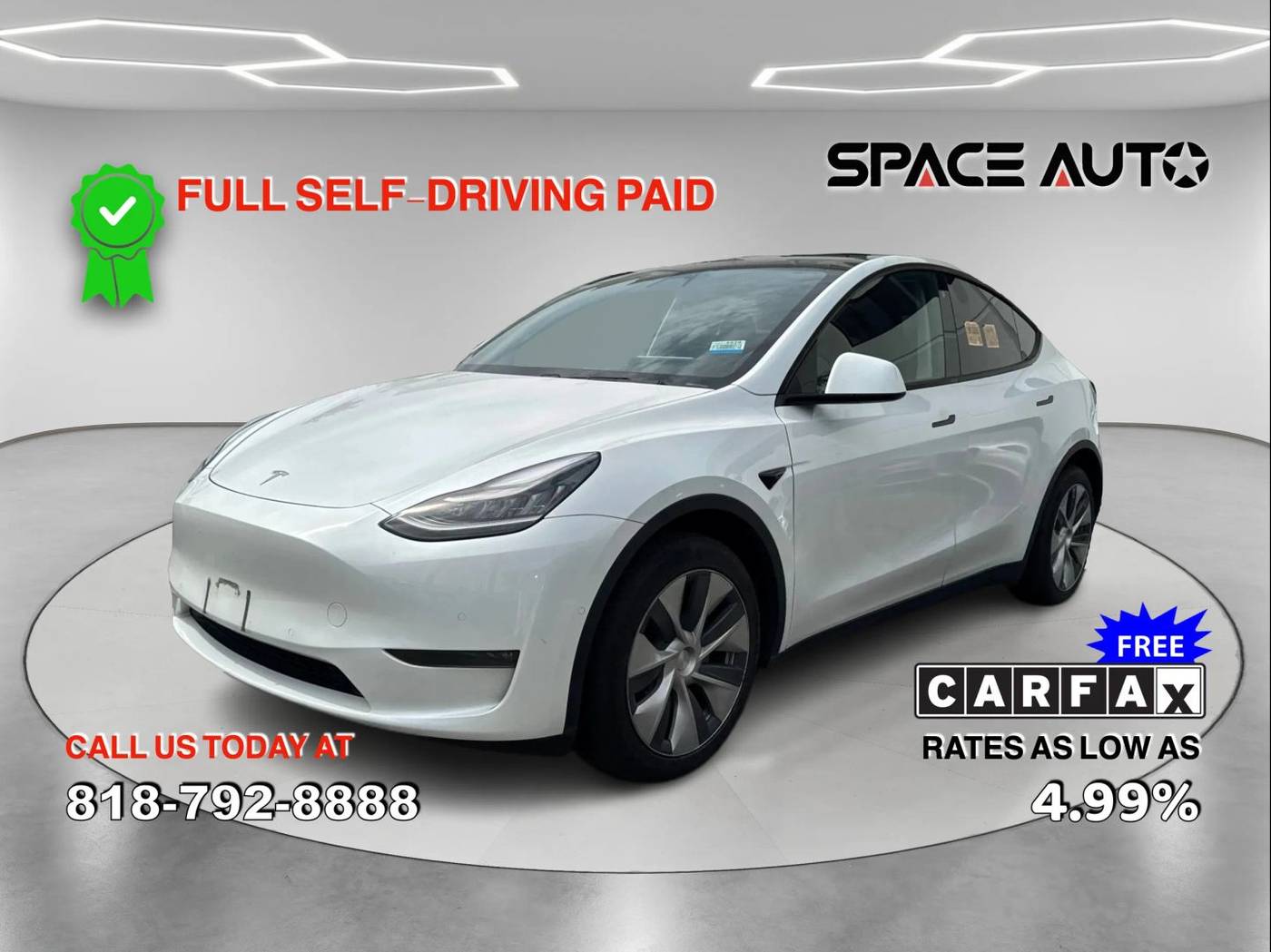 2020 Tesla Model Y Long Range — SUV — 51,339 mi — Azusa, CA