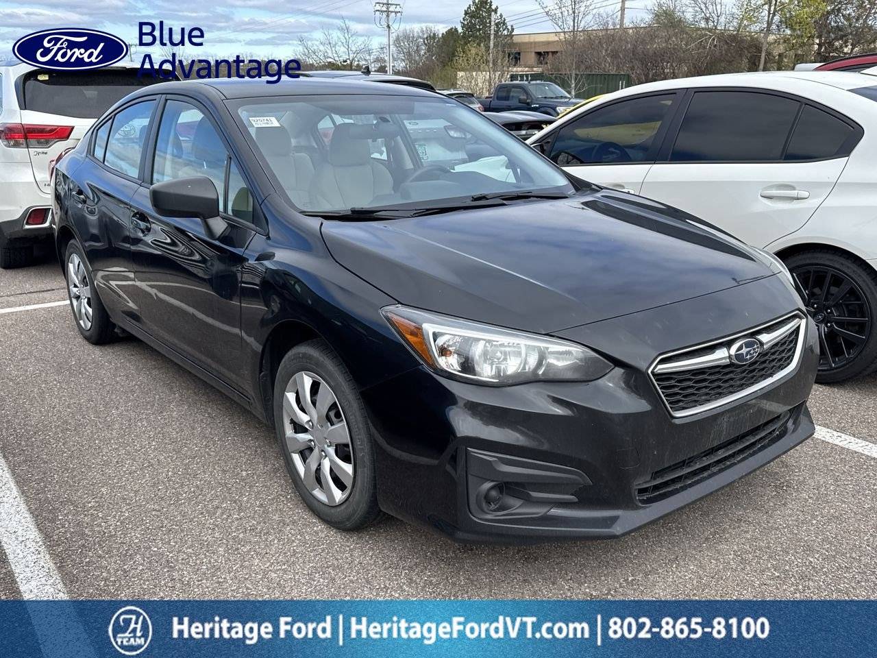 2019 Subaru Impreza 2.0i — Sedan — 96,811 mi — South Burlington, VT