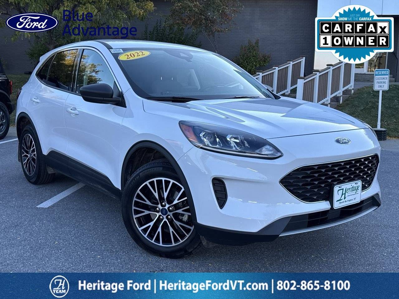2022 Ford Escape SE Plug-In Hybrid — SUV — 33,109 mi — South Burlington, VT
