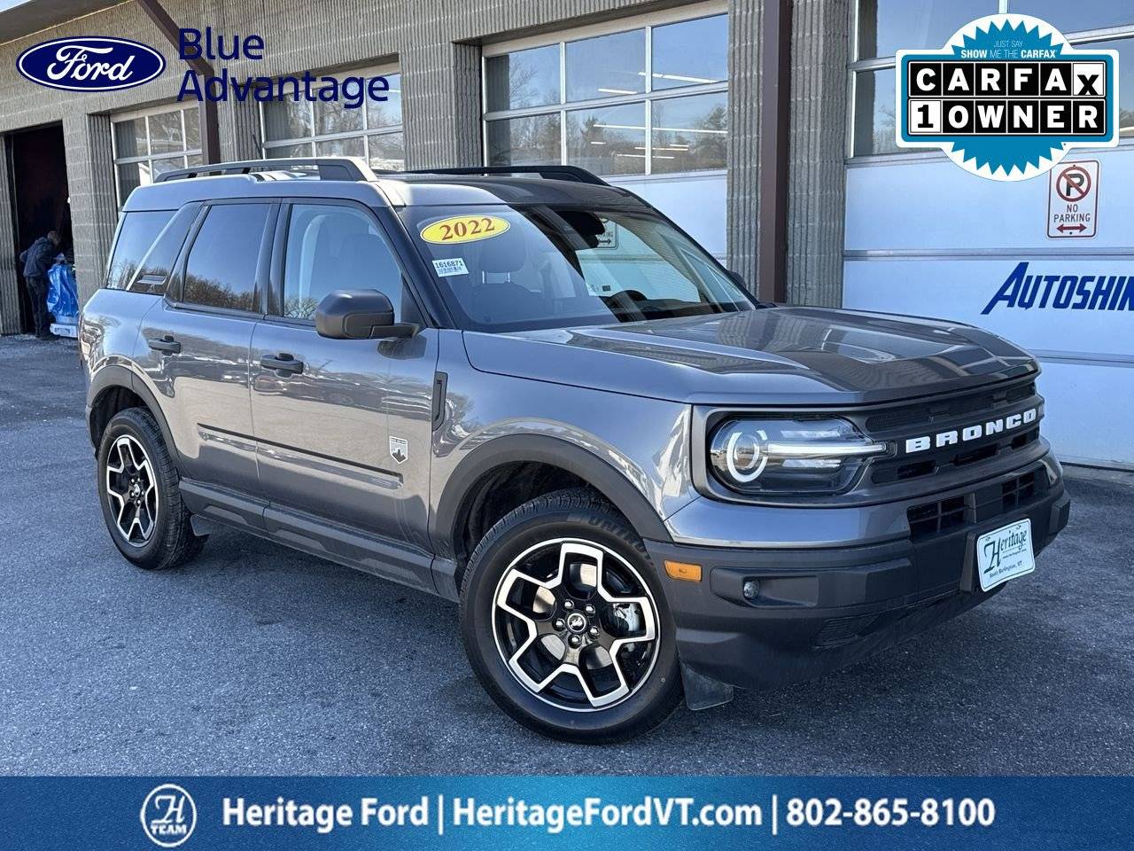 2022 Ford Bronco Sport Big Bend — SUV — 57,176 mi — South Burlington, VT