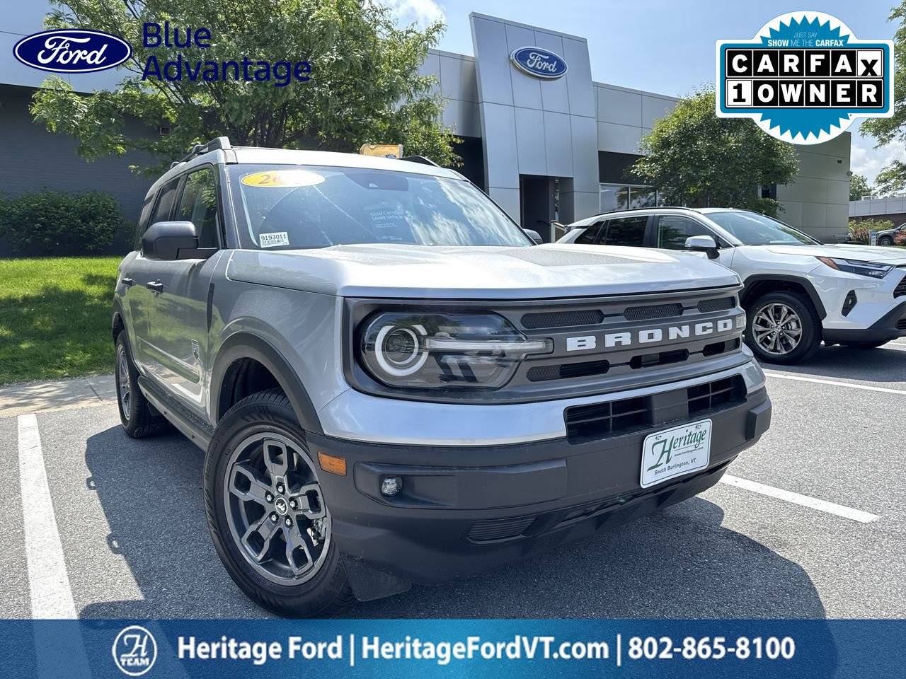 2022 Ford Bronco Sport Big Bend — SUV — 33,145 mi — South Burlington, VT
