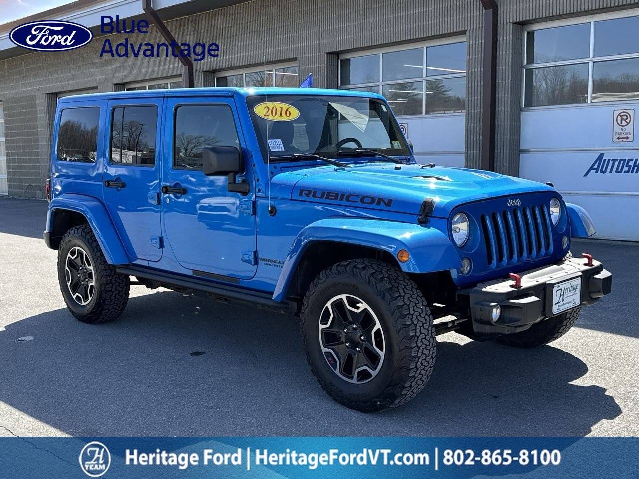 2016 Jeep Wrangler Rubicon Hard Rock — SUV — 87,681 mi — South Burlington, VT
