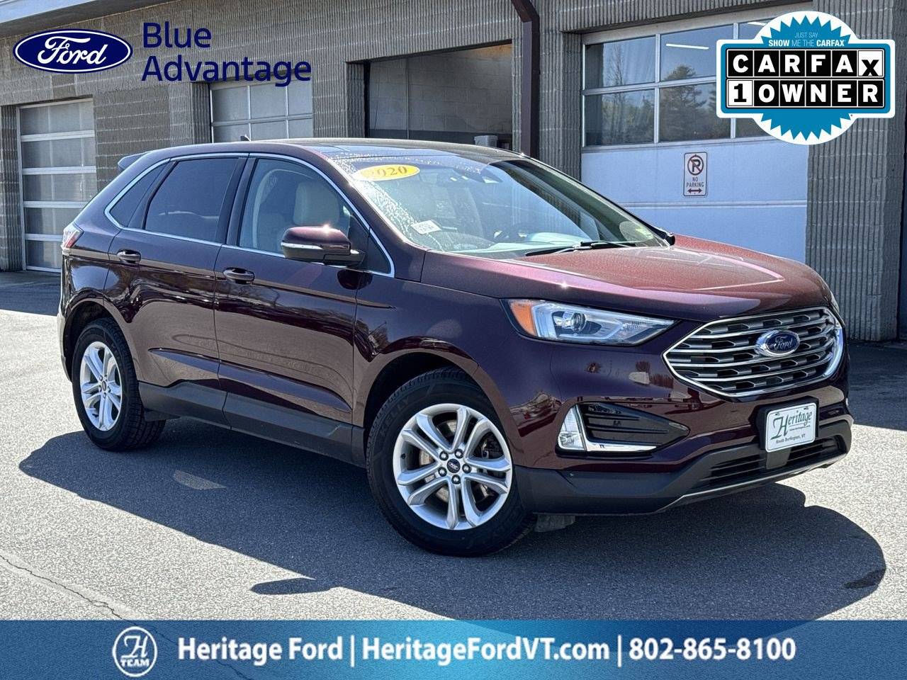 2020 Ford Edge SEL — SUV — 59,039 mi — South Burlington, VT