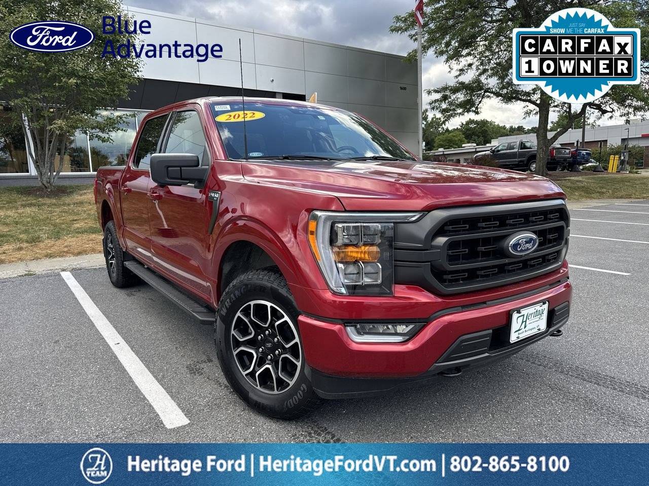 2022 Ford F-150 XLT — Pickup Truck — 35,479 mi — South Burlington, VT
