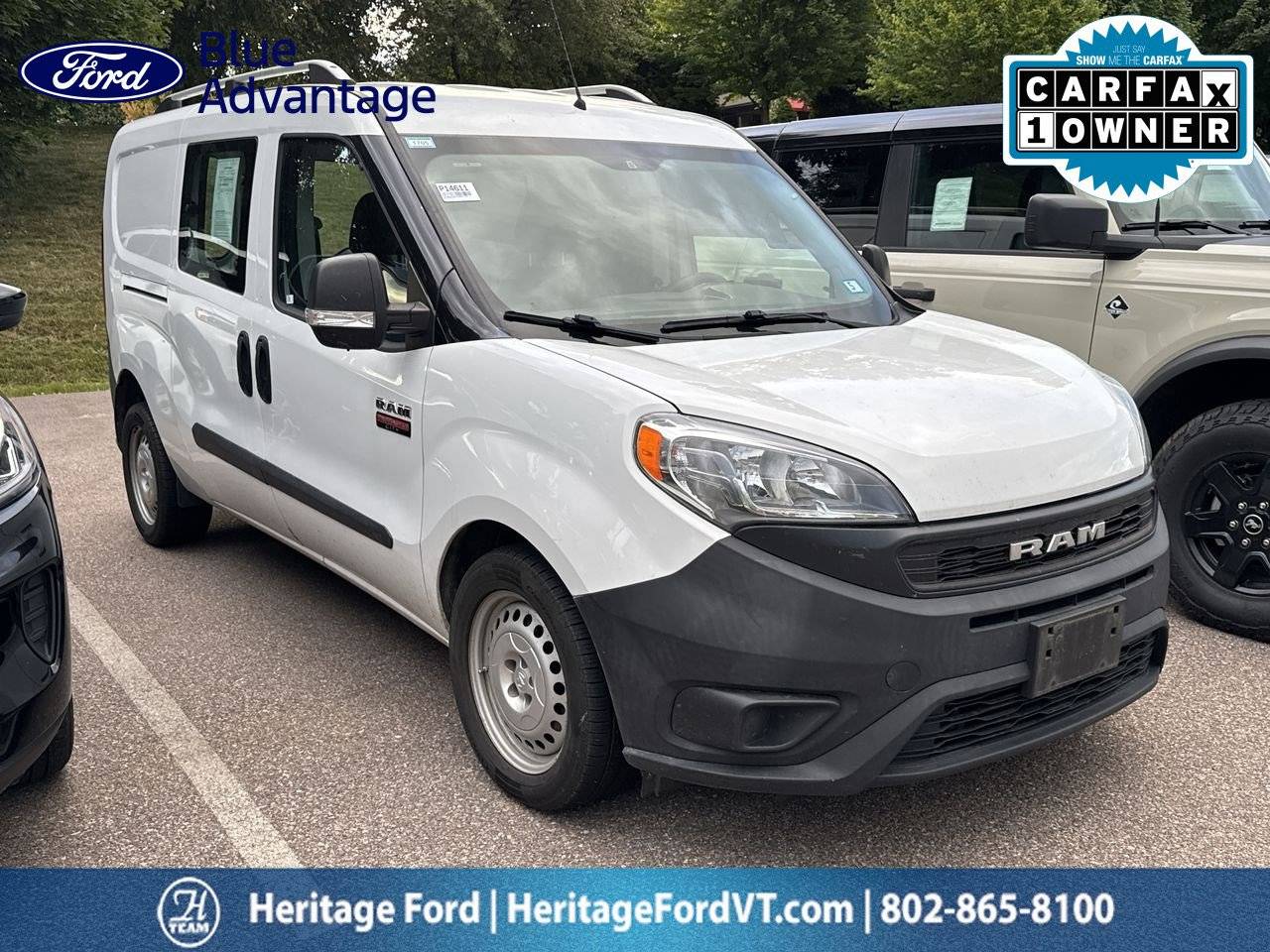 2020 Ram ProMaster City Cargo Van Tradesman — Cargo Van — 72,922 mi — South Burlington, VT
